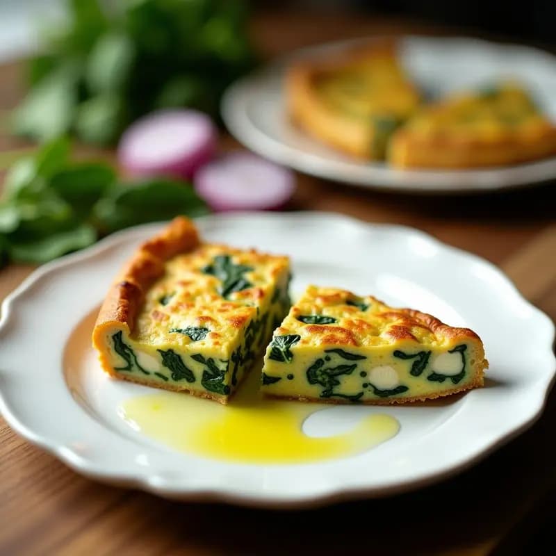 Tortilla de Espinacas y Queso de Cabra: Receta Resistente para Tupper y Sin Lactosa