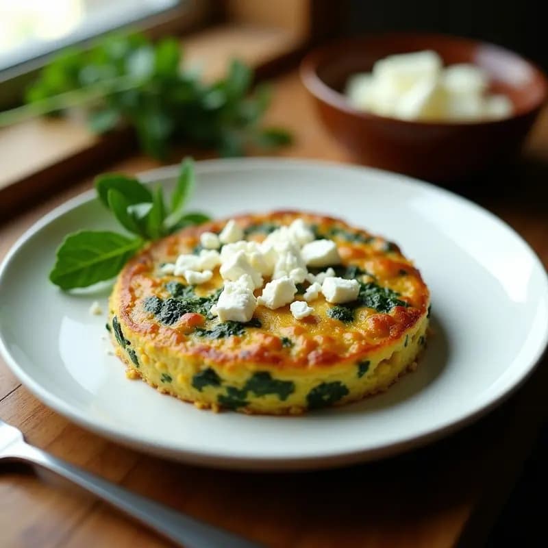 Tortilla de Espinacas y Quinoa: Receta Alta en Proteínas y Sin Gluten para Fitness