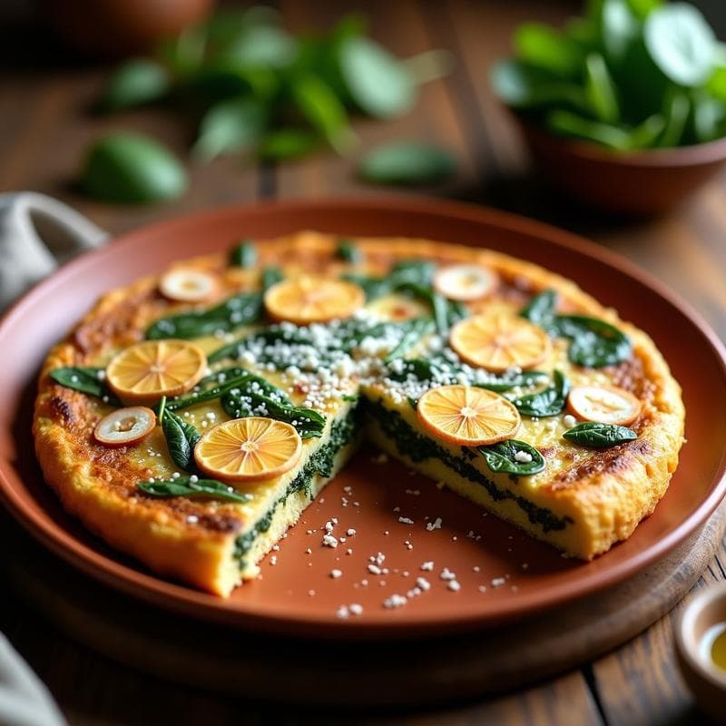 Tortilla de Espinacas y Seta de los Ojos: Receta de Montaña en 15 Minutos con Truco Crujiente