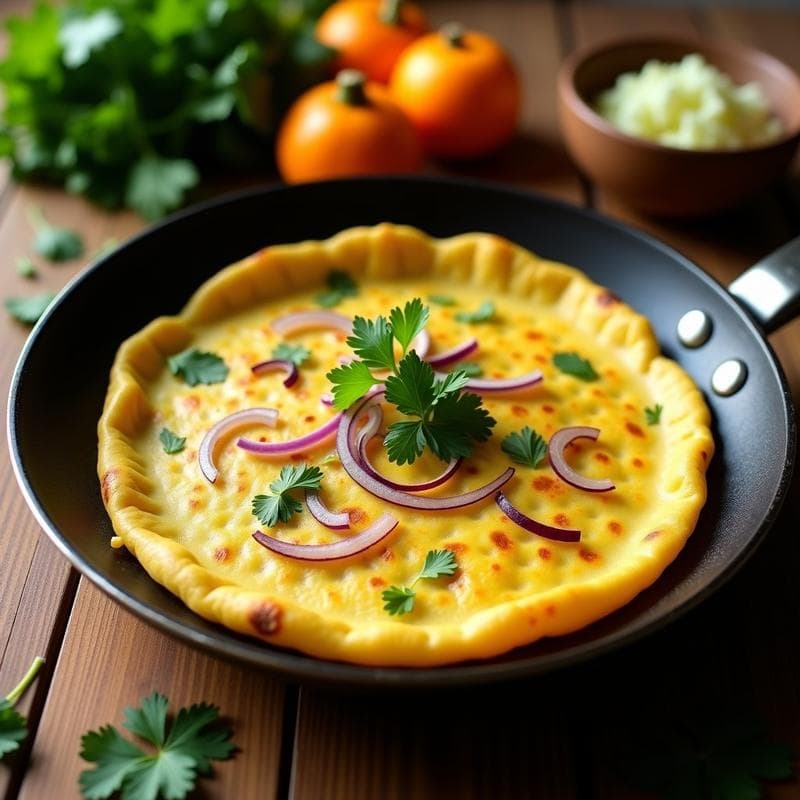 Tortilla de Flor de Calabaza y Requesón: Receta Mexicana Sin Harina en Sartén Antiadherente