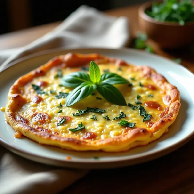 Tortilla de Habas Tiernas con Hierbabuena: Receta de Primavera en Sartén Antiadherente
