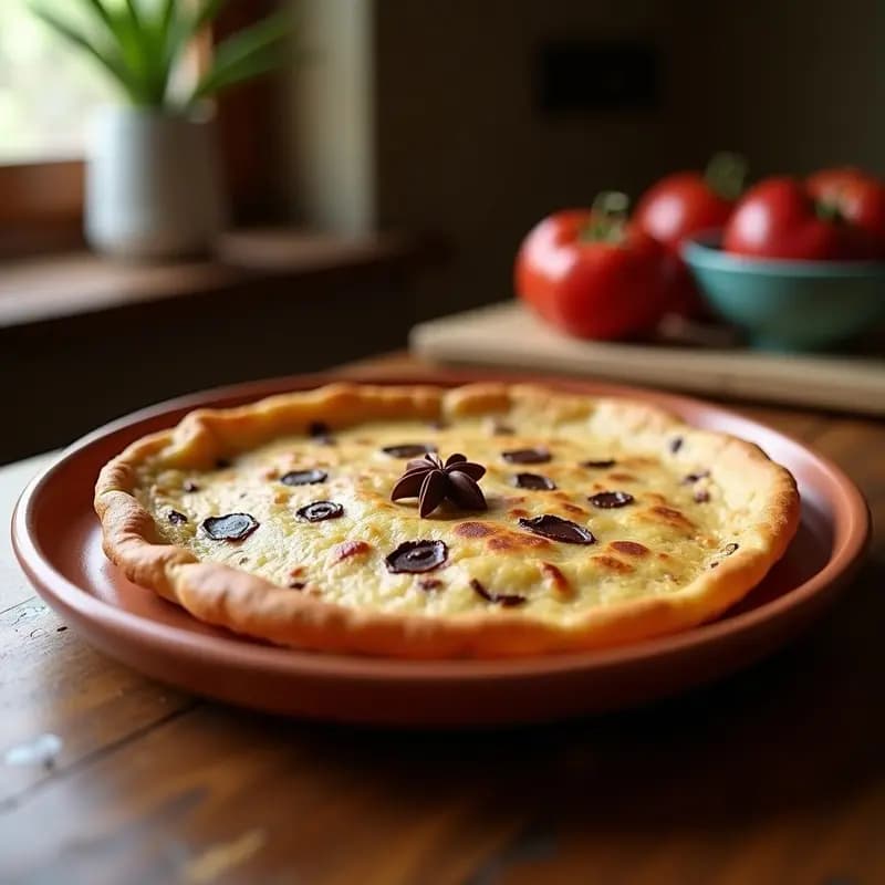 Tortilla de Harina con Chocolate y Anís: Postre de la Huerta Murciana