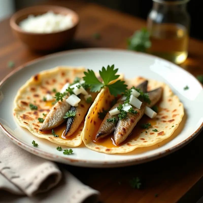 Tortilla de Harina con Sardinas: Receta Salada para Meriendas Rápidas