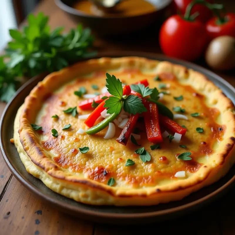 Tortilla de Harina con Sardinas y Pimientos Asados: Receta Andalusa de Aprovechamiento