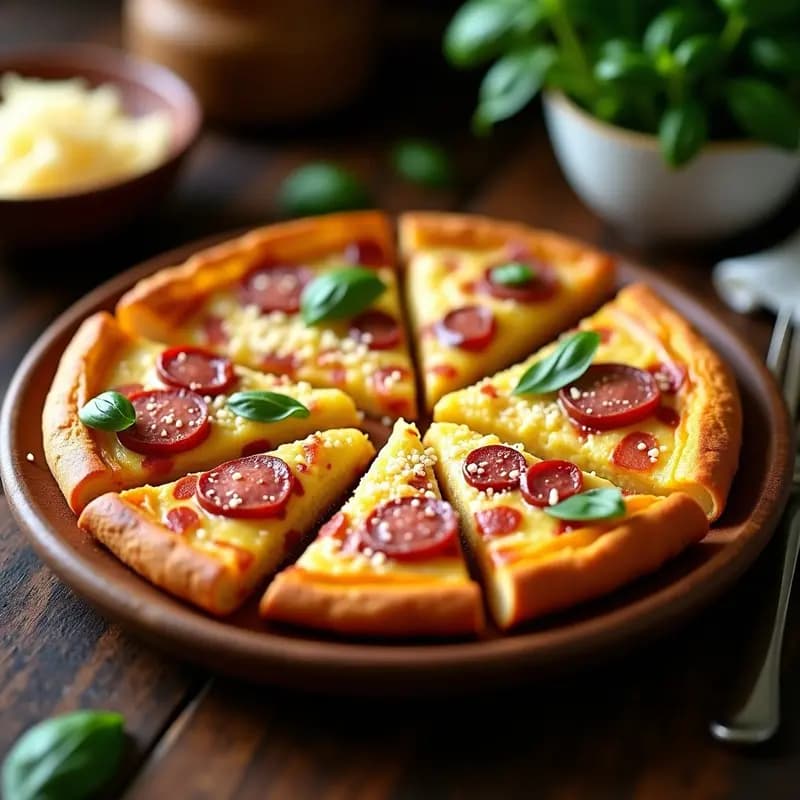 Tortilla de Papas con Chorizo y Piquillo: Receta Española para Tupper Reconfortante