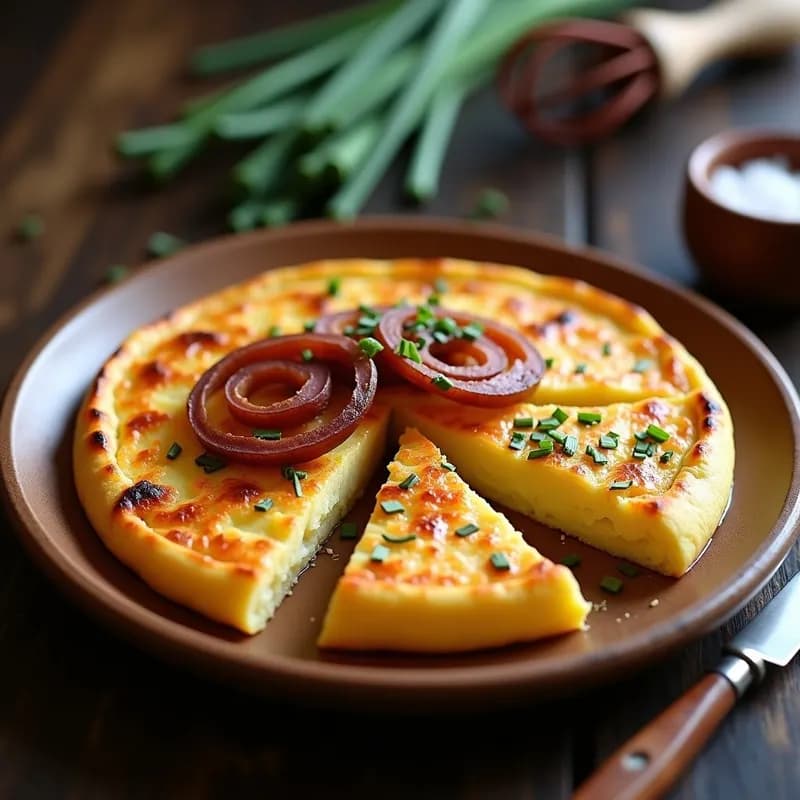 Tortilla de Patata Ahumada: Receta en Thermomix con Sabor a Leña en 20 Minutos