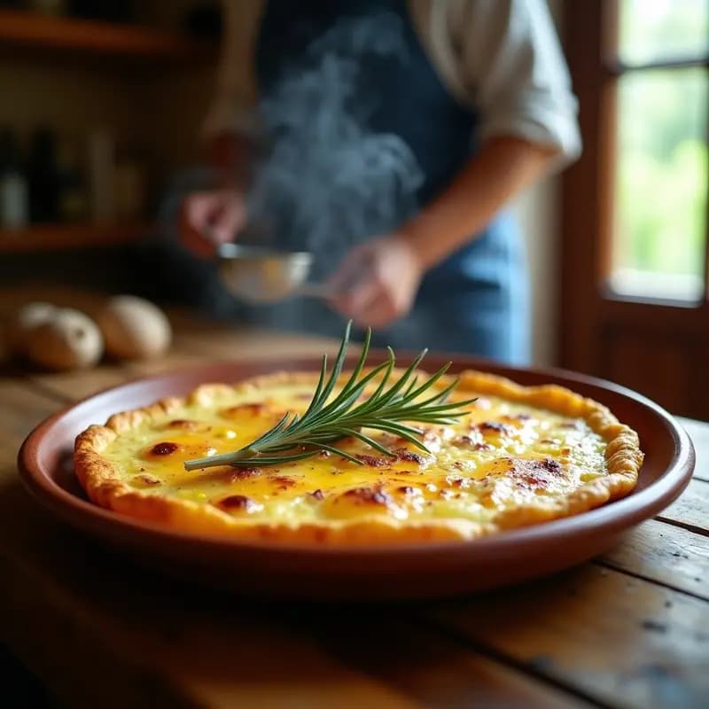 Tortilla de Patata Ahumada: Receta en Sartén con Truco de Chef en 25 Minutos