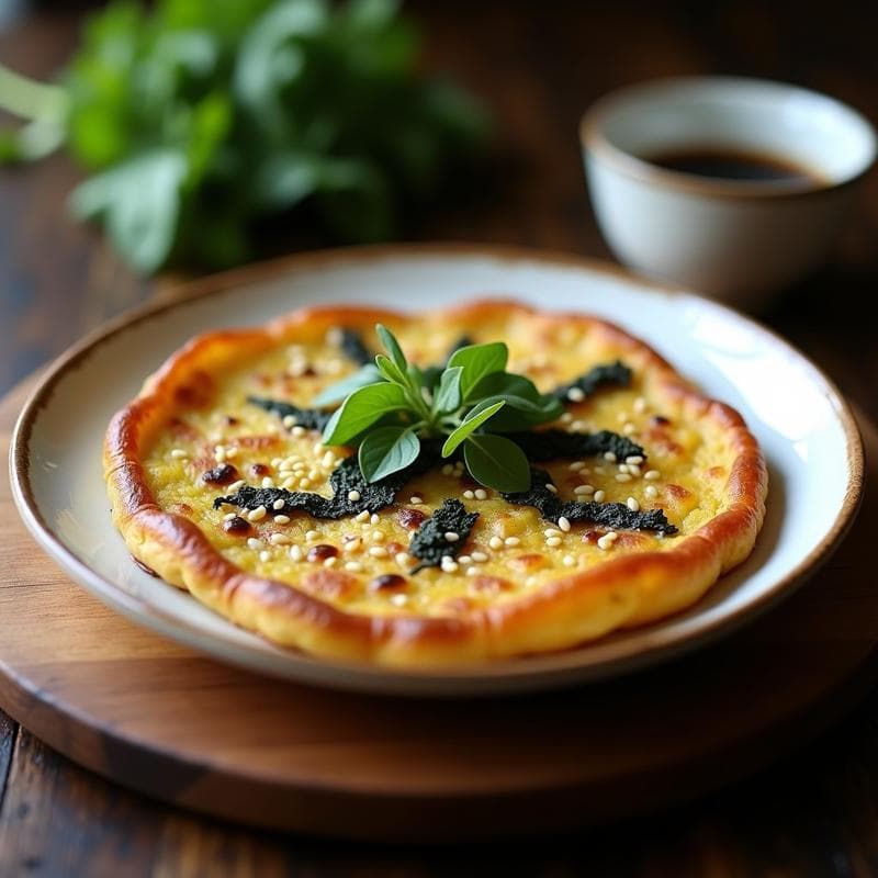Tortilla de Patata con Algas Nori y Sésamo: Receta Vegana con Toque Umami