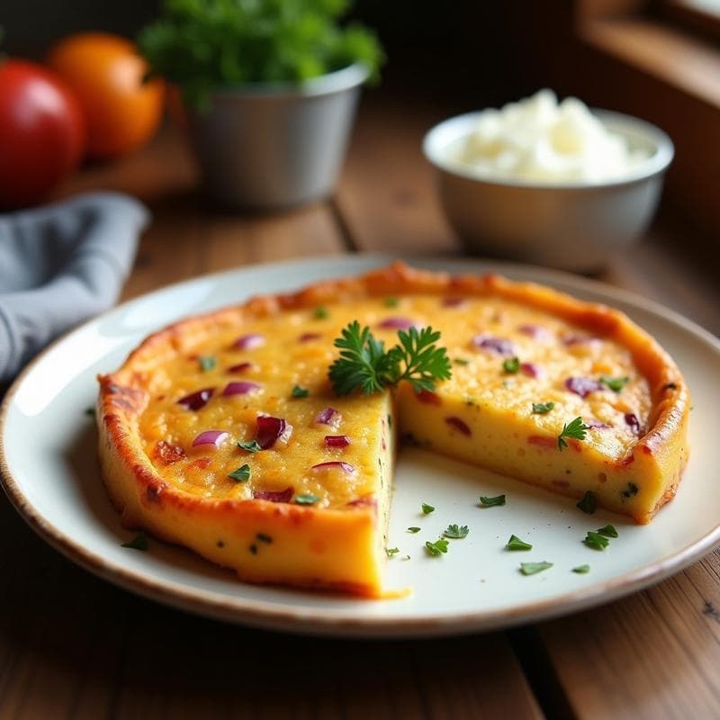 Tortilla de Patata y Batata en Thermomix: Receta Fácil y Sin Freír en 25 Minutos