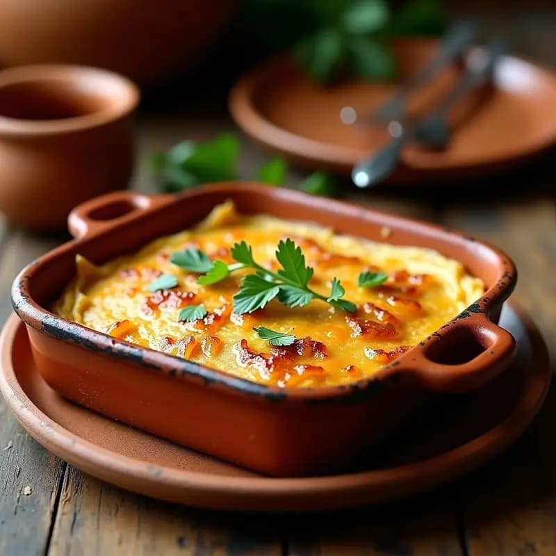 Tortilla de Patata y Cebolla Caramelizada: Receta en Olla GM que se Deshace en la Boca