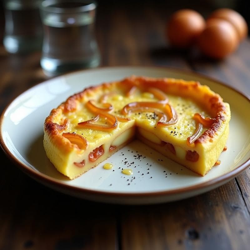 Tortilla de Patata con Cebolla Caramelizada: Receta en Ollas Superpuestas Sin Vigilar y Ultraesponjosa