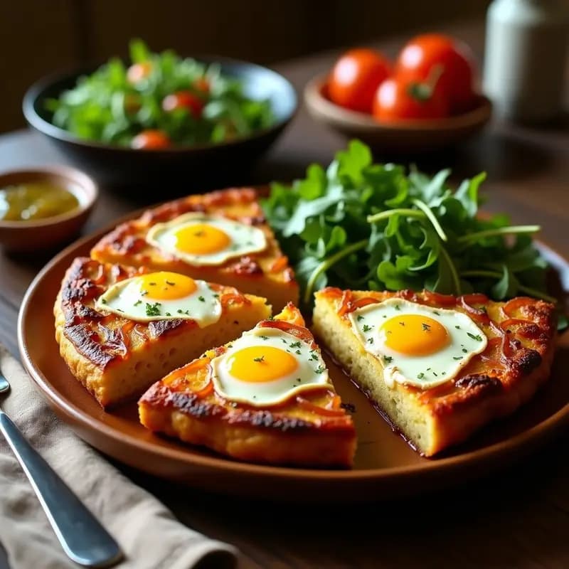 Tortilla de Patata con Cebolla Caramelizada: Receta con el Truco del Huevo Crujiente