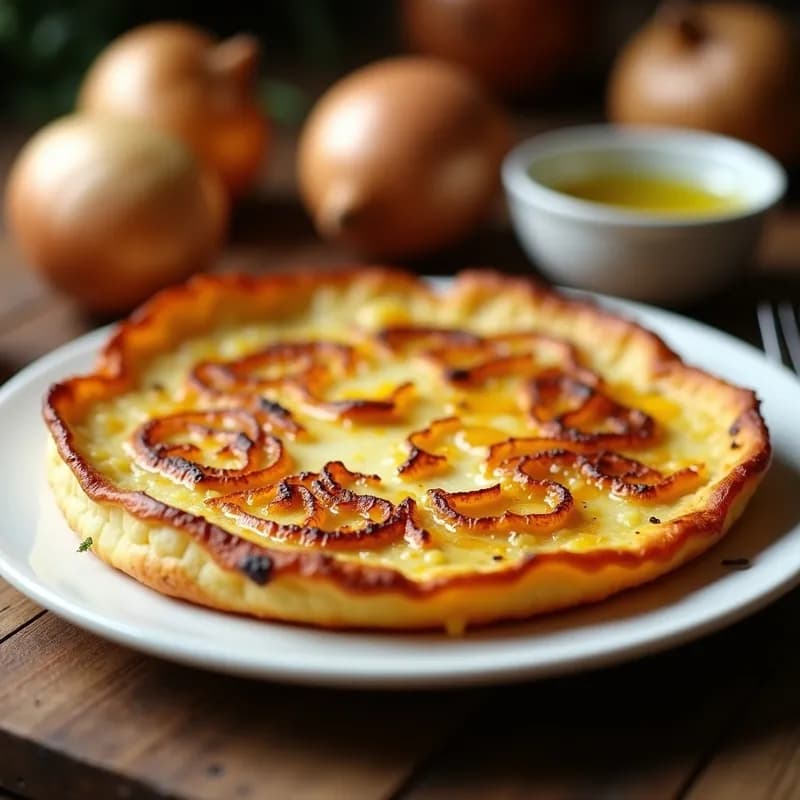 Tortilla de Patata y Cebolla Crujiente: Receta en Airfryer Sin Aceite y Ultra Ligera
