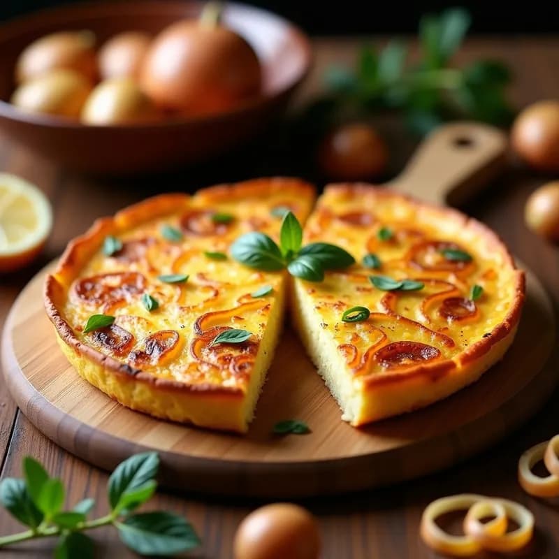 Tortilla de Patata y Cebolla Crujiente: Receta en Horno con Textura Perfecta