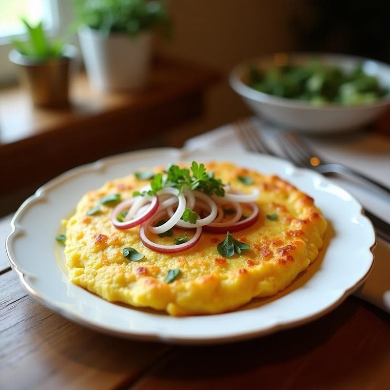 Tortilla de Patata y Cebolla Crujiente: Receta en Ollas Superpuestas con Truco Infalible