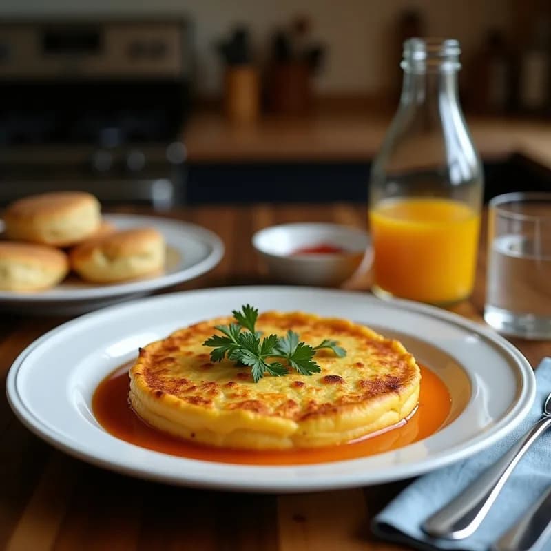 Tortilla de Patata con Cebolla Morada Fermentada: Receta en Airfryer Crujiente y Probiótica