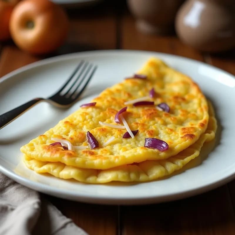 Tortilla de Patata y Coliflor: Receta Keto Sin Harina en 20 Minutos