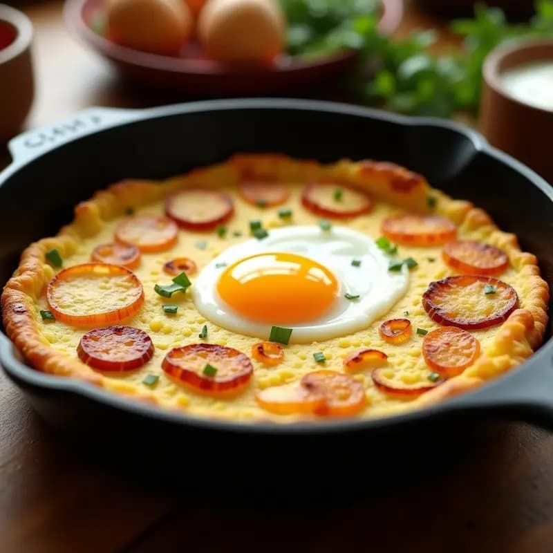 Tortilla de Patata CRUJIENTE con Huevo Líquido: Receta Viral de TikTok en 15 Minutos