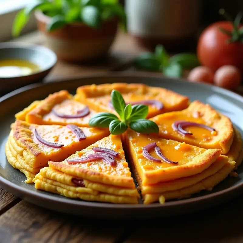 Tortilla de Patata Dulce y Claras: Receta Alta en Proteína y Sin Freír en Horno