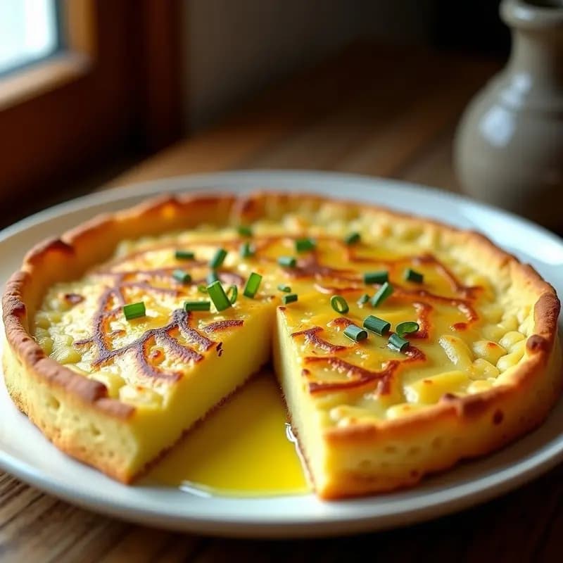 Tortilla de Patata con Trufa: Receta Express en Airfryer para Ahorrar Tiempo