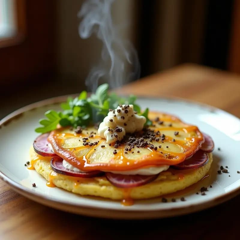 Tortilla de Patata con Trufa y Foie Gras: Receta Gourmet Fácil para Sorprender