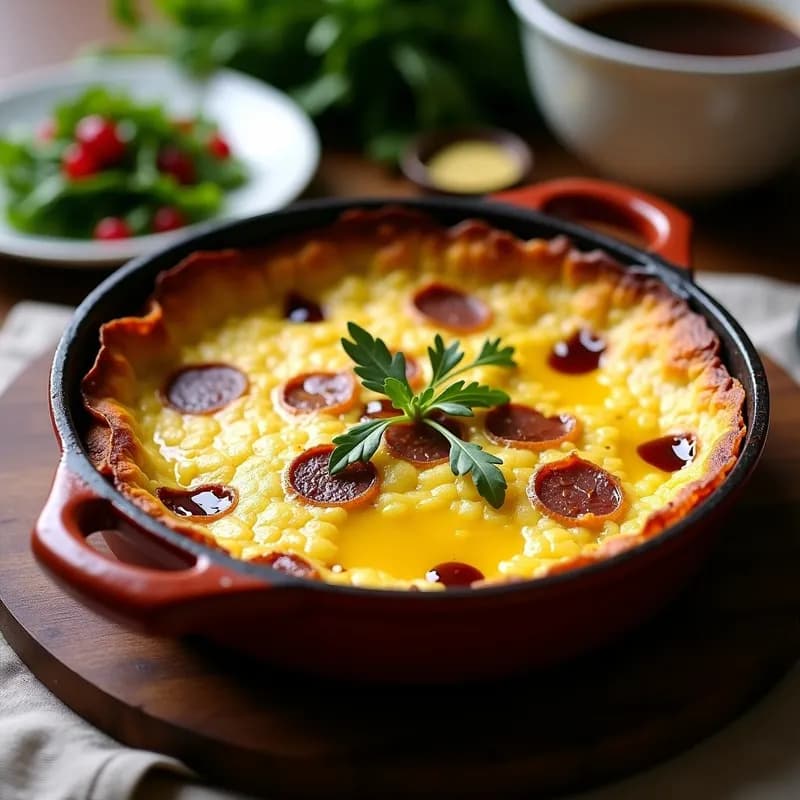 Tortilla de Patata con Trufa: Receta en Horno Sin Voltear y con Toque Gourmet