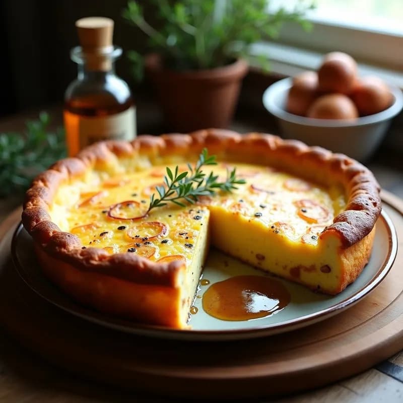 Tortilla de Patata Trufada: Receta al Horno Crujiente y con Aroma Gourmet