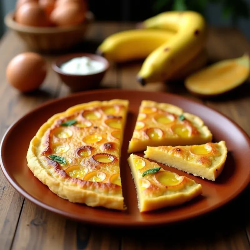 Tortilla de Patata Venezolana con Yuca y Plátano: Receta Auténtica y Sin Harina