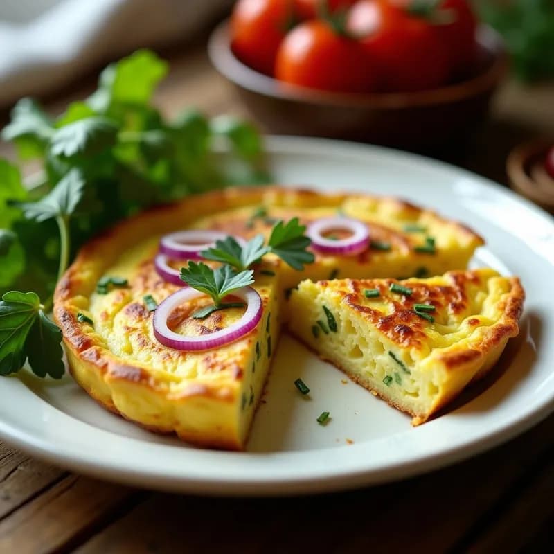 Tortilla de Patata y Calabacín: Receta en Airfryer Sin Aceite y Alta en Fibra