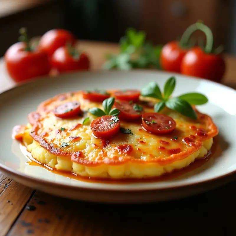 Tortilla de Patatas con Chorizo, Bacon y Queso Cheddar: Versión Extrema del Clásico