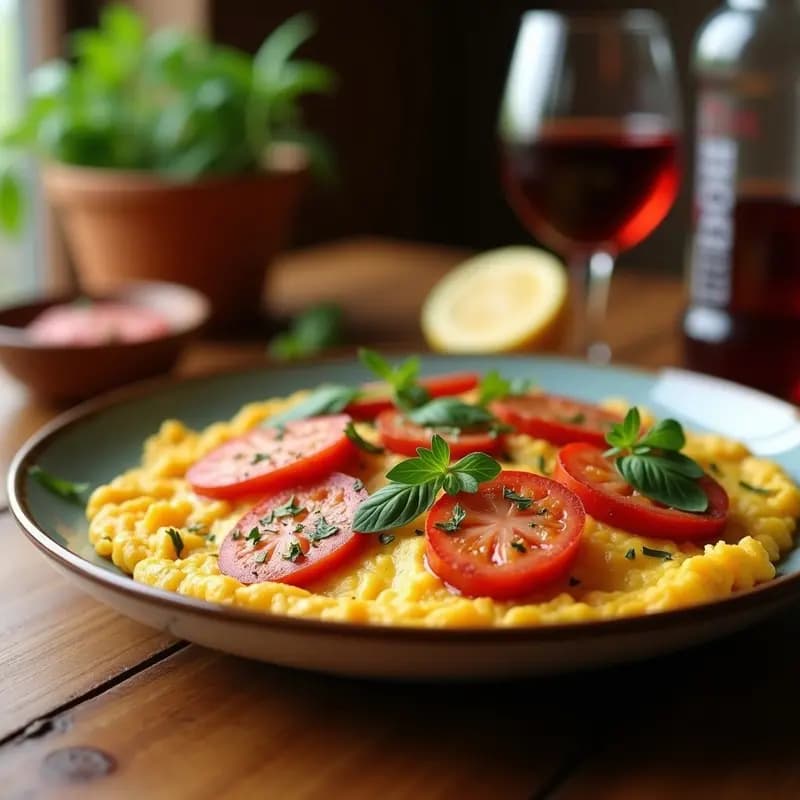 Tortilla de patatas con chorizo ibérico: Versión contundente para tapeo