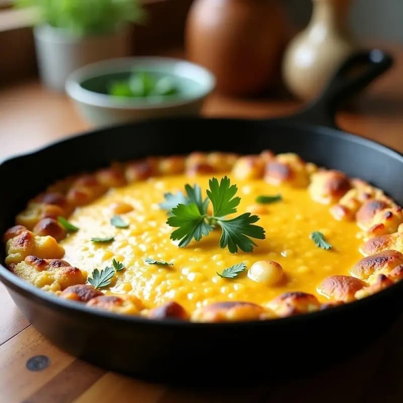 Tortilla de Patatas y Coliflor: Receta Keto con Solo 5g de Carbohidratos por Porción