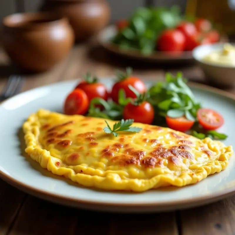 Tortilla de Patatas Frita con Queso Fundido: Receta Ultra Crujiente en 20 Minutos