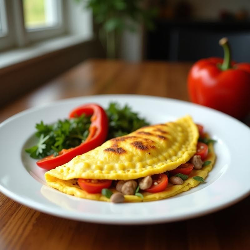 Tortilla de Patatas Rellena de Atún y Pimientos: Receta Española Fácil y Económica
