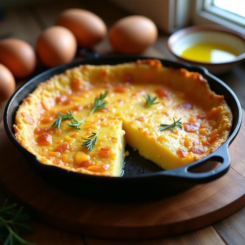 Tortilla de Patatas Tradicional: Receta Casera Fácil y Jugosa en Sartén