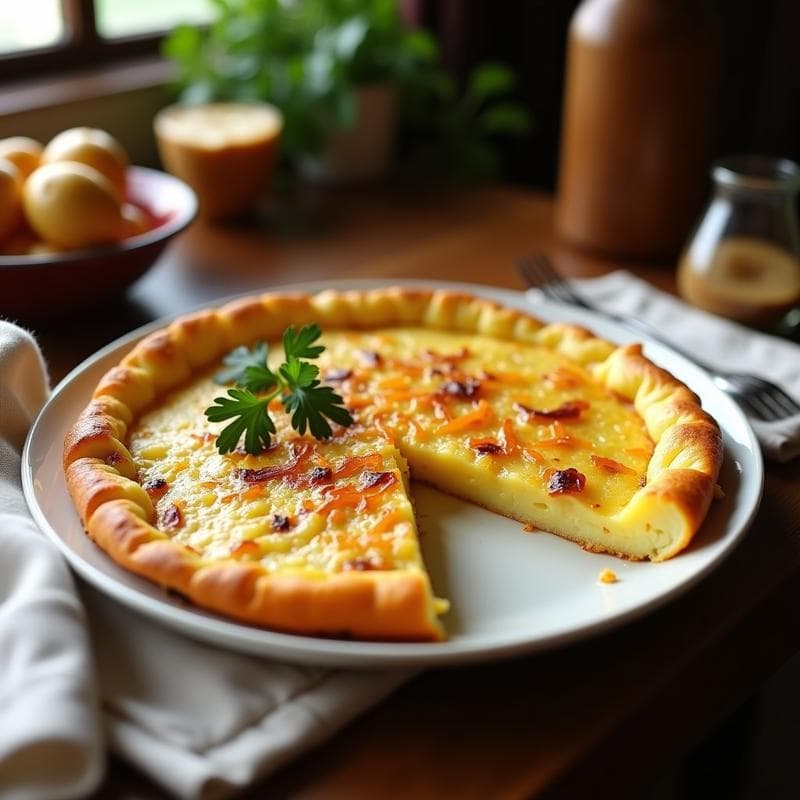 Tortilla de Patatas Tradicional: Receta Casera con Huevos y el Secreto Perfecto