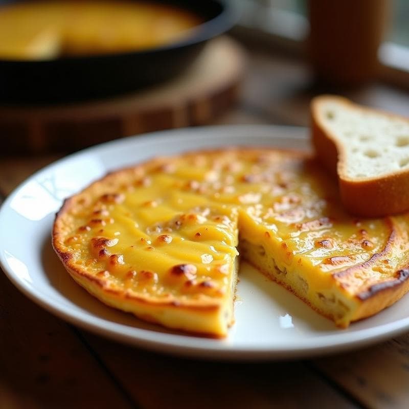 Tortilla de Patatas Tradicional: Receta con el Secreto para que Quede Jugosa y Dorada