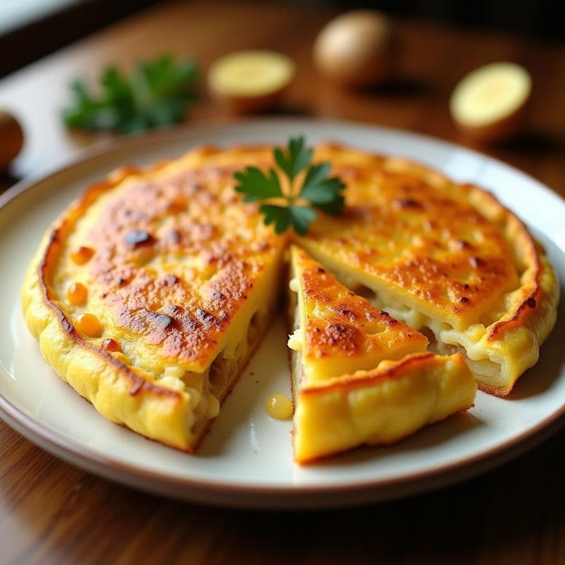 Tortilla de Patatas Tradicional: Receta Fácil con el Truco para que Quede Esponjosa
