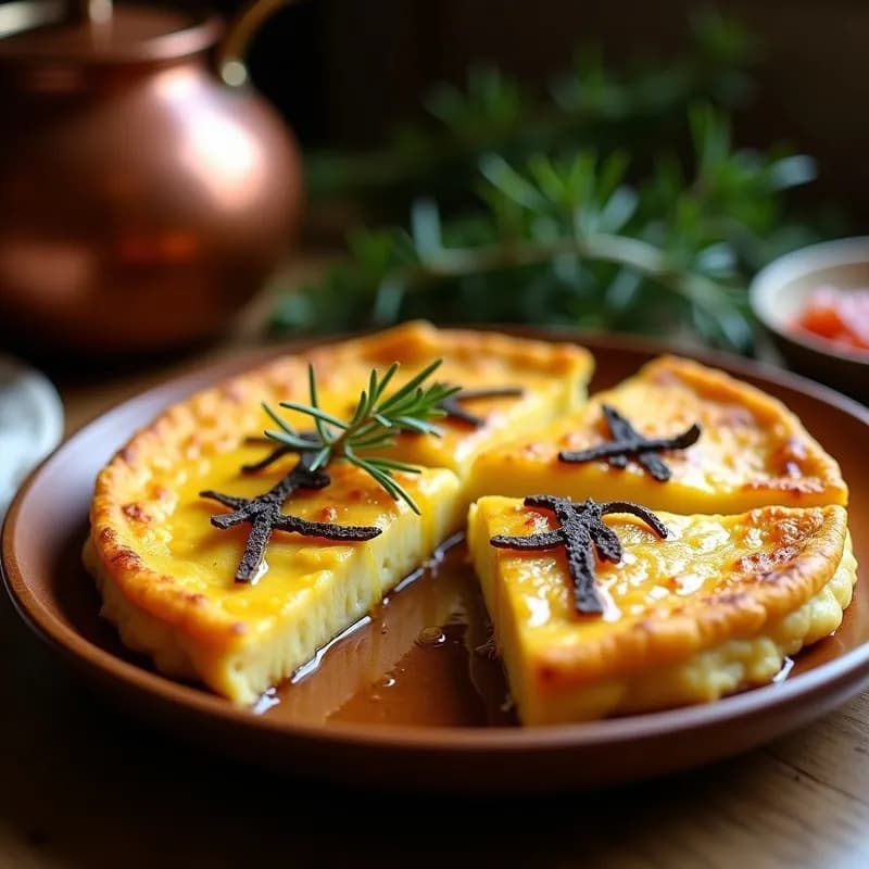 Tortilla de Patatas Trufada: Receta Gourmet en Olla Lenta sin Esfuerzo