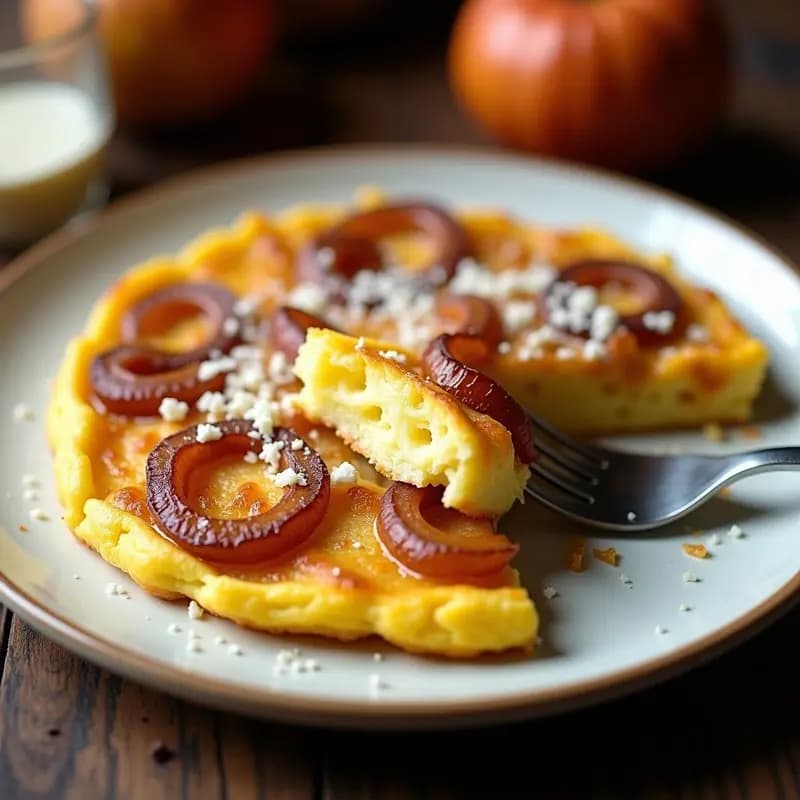 Tortilla de Rosquillas de Cebolla Caramelizada: Receta Viral que Sorprenderá a Todos