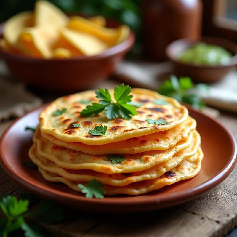 Tortillas de Camarones y Chiles Pasilla: Receta Mexicana Tradicional en Sartén