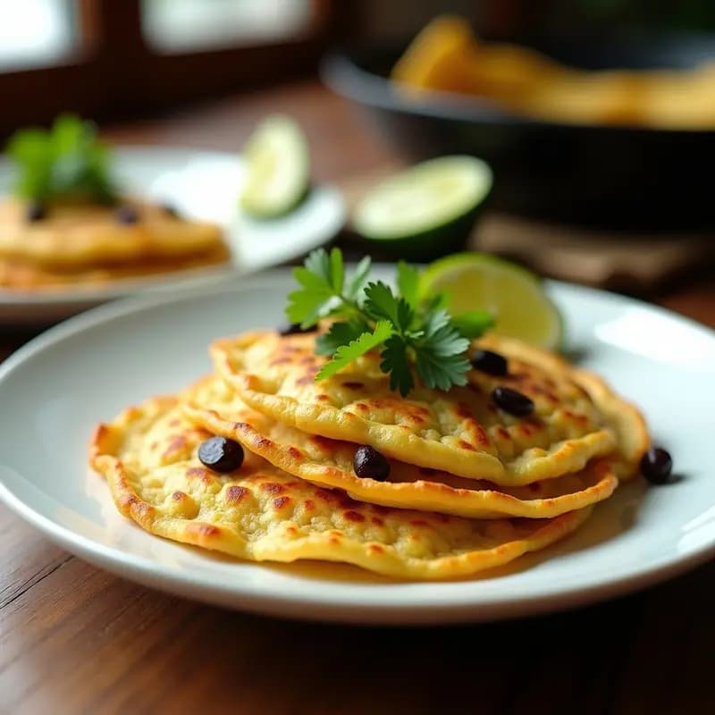 Tortillas de Camarón y Zucchini al Ajo Negro: Receta Alta en Proteína y Sin Gluten en 25 Minutos