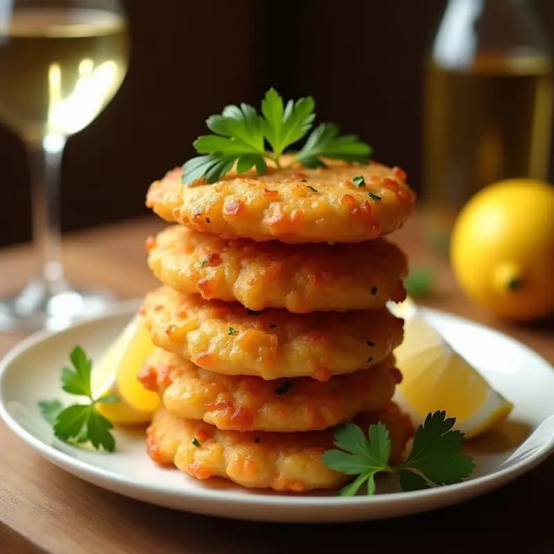 Tortillitas de Camaroncillos con Perejil: Aperitivo Andaluz Crujiente y sin Harina
