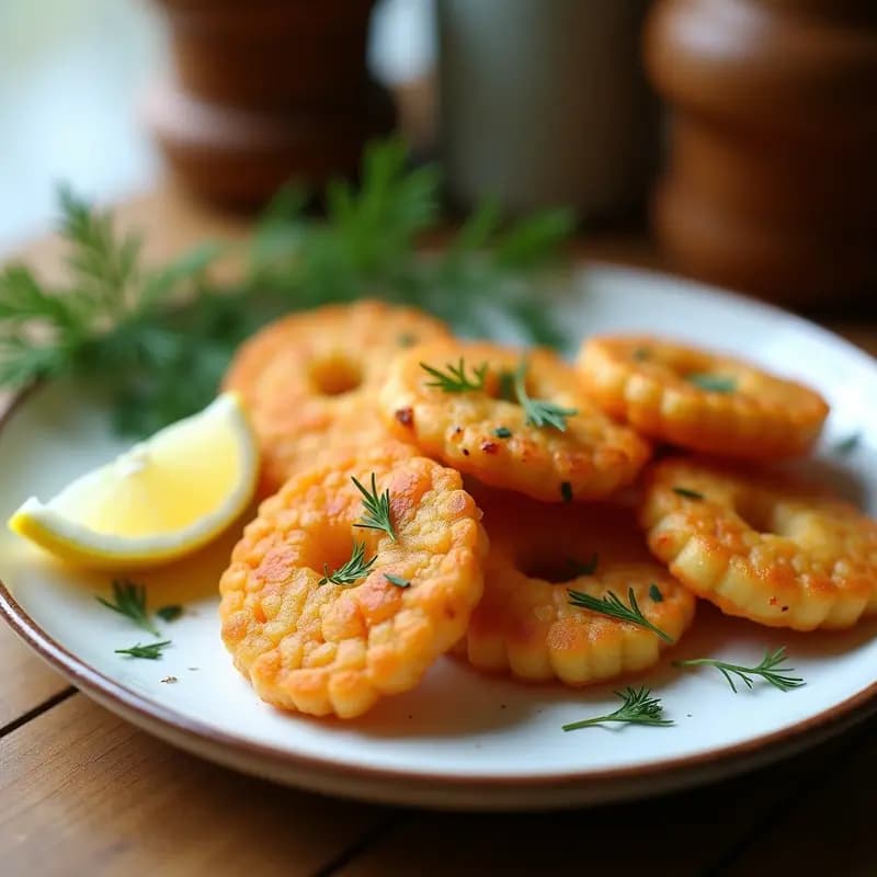Tortillitas de Camarones con Eneldo: Receta gaditana Crujiente y Sabrosa