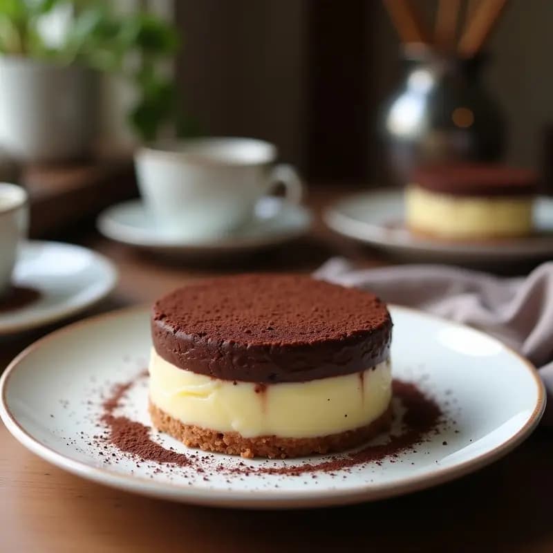Tortino de Chocolate y Aquafaba: Postre Italiano Vegano Sin Huevos en Microondas