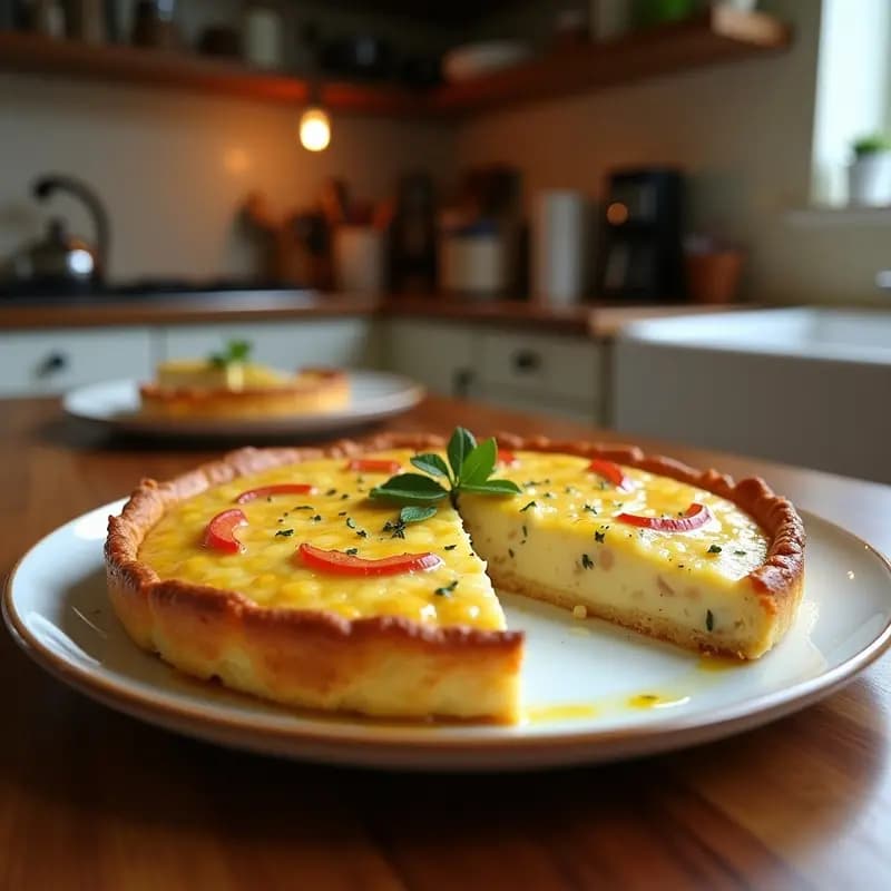 Tortita de Bacalao con Pimientos del Padrón: Tapa Gallega Rápida y Sin Harina