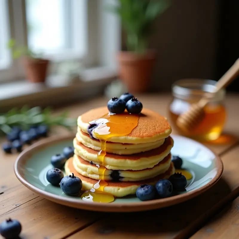Tortitas de Arándanos Extremeñas: Receta Tradicional en Thermomix en 20 Minutos