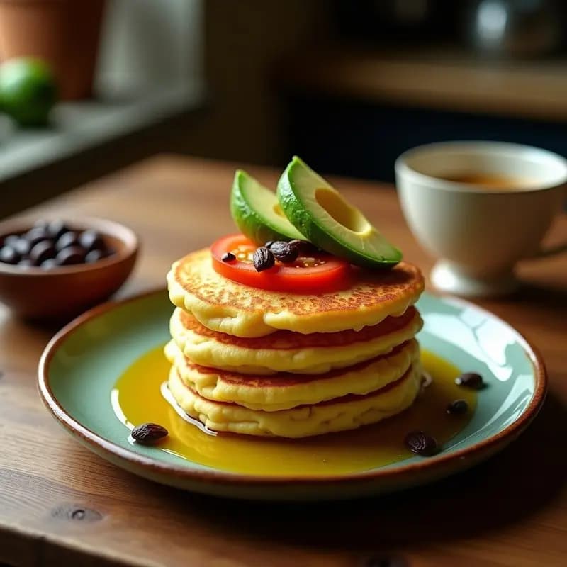 Tortitas de Arepa Venezolana Vegana: Receta Tradicional Sin Huevos en 20 Minutos