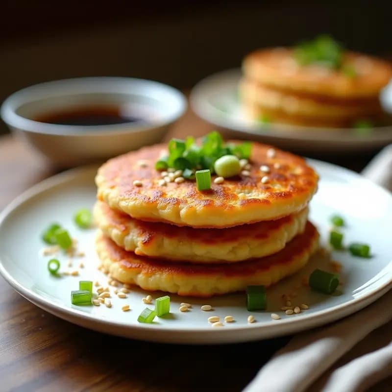 Tortitas de Arroz Fermentado Chino: Receta Tradicional en 15 Minutos con Toque Umami