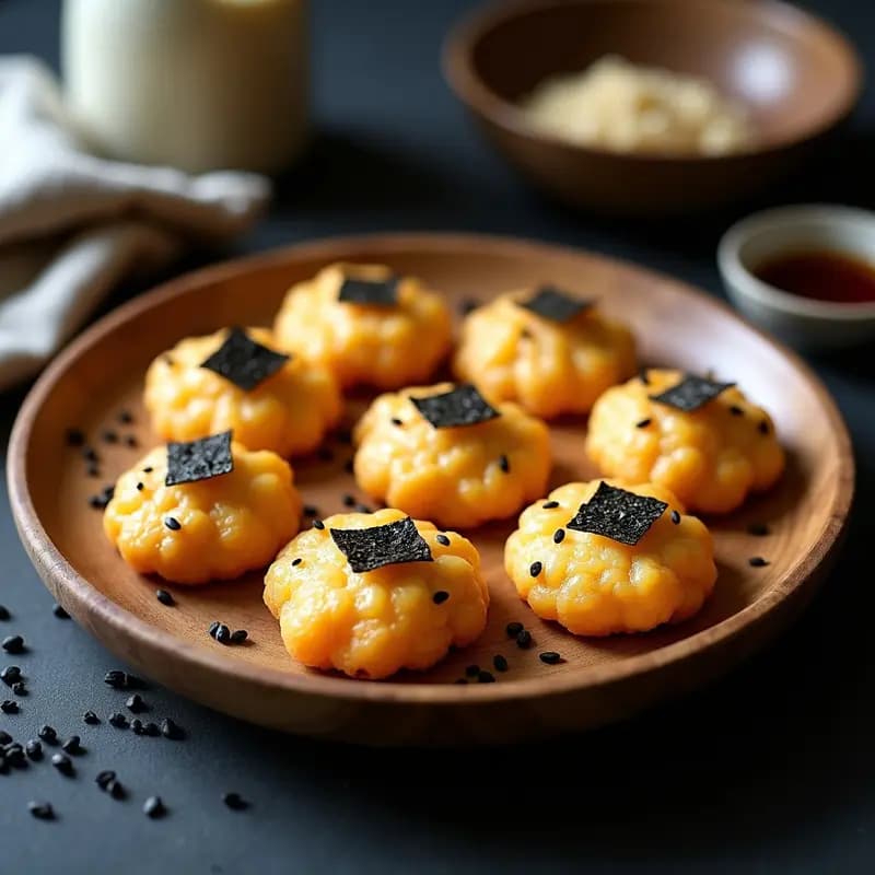 Tortitas de Arroz Fermentado con Miso: Receta Japonesa Sin Gluten en 10 Minutos